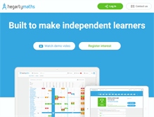 Tablet Screenshot of hegartymaths.com